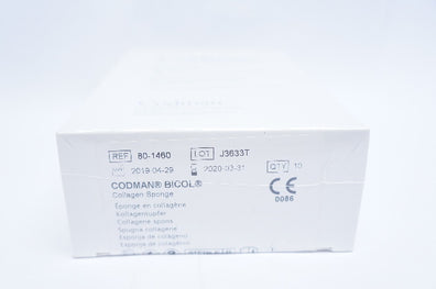 Codman 80-1460 BICOL Collagen Sponge (x) - Box of 10